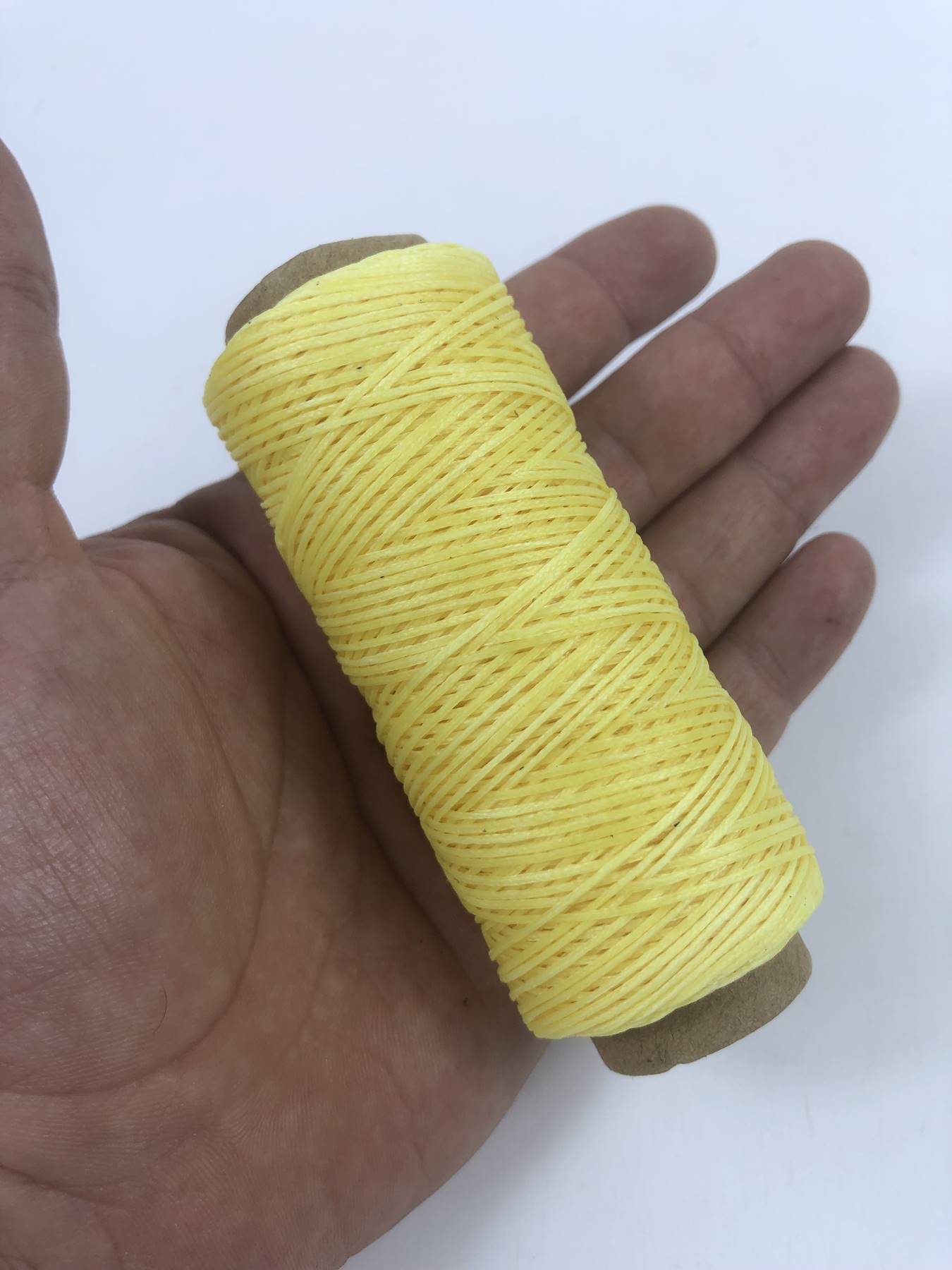 Açık Sarı Mumlu İp 10 Metre-MUM-1022