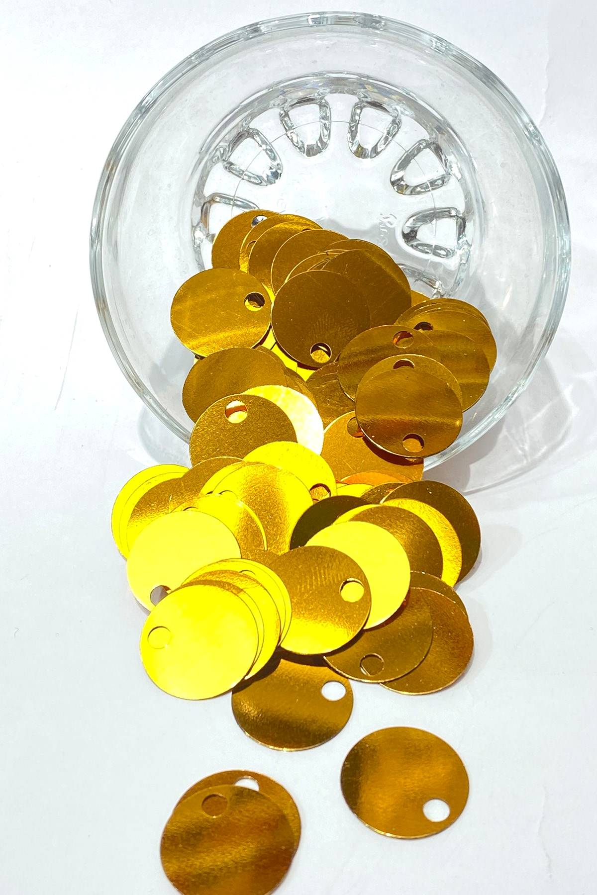 Koyu Sarı Çanta Ve Patik Pulu 20 mm-PP-120