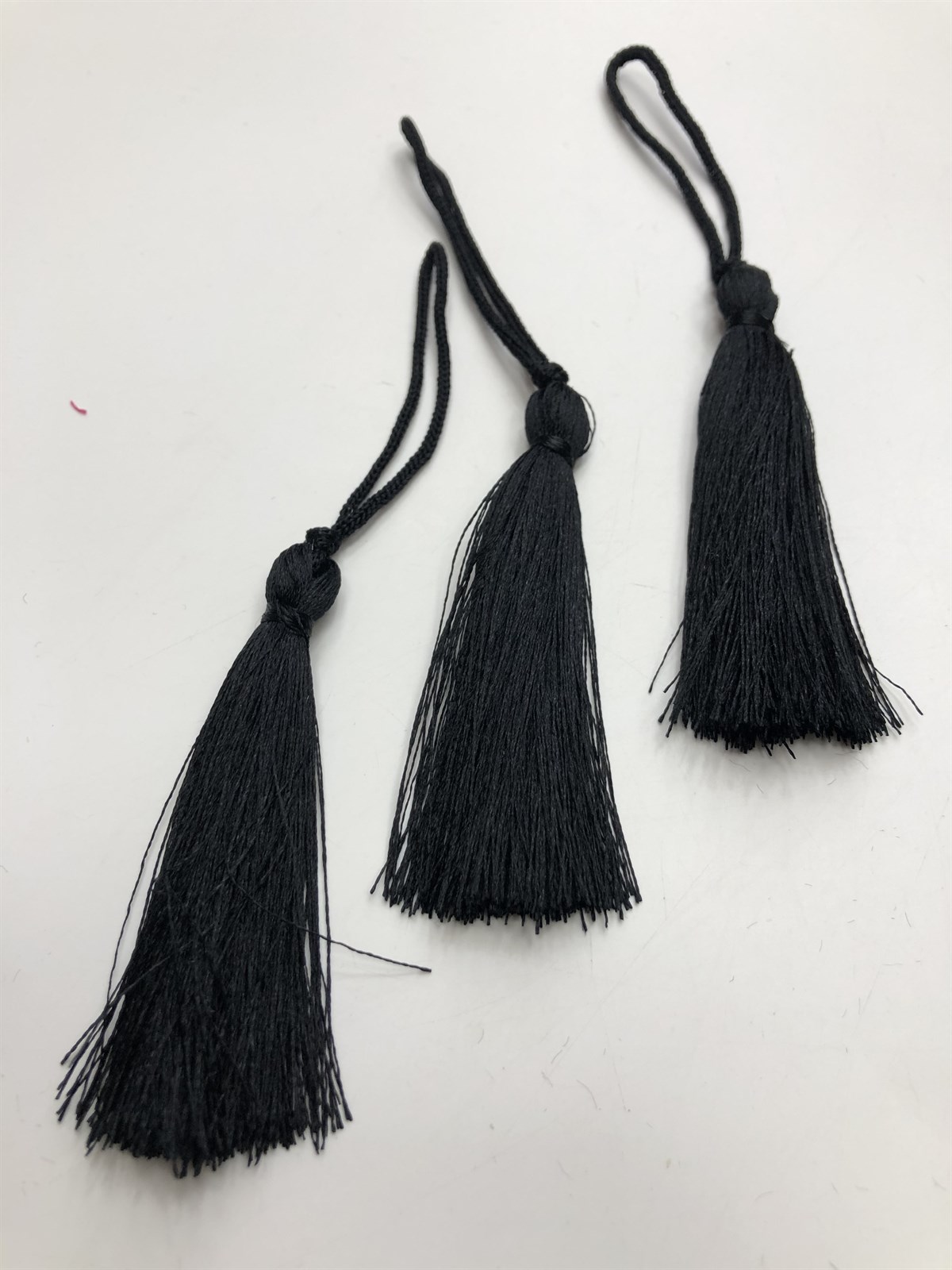 Siyah Tekli Püskül 10 Adet 7 cm-TPS-1030