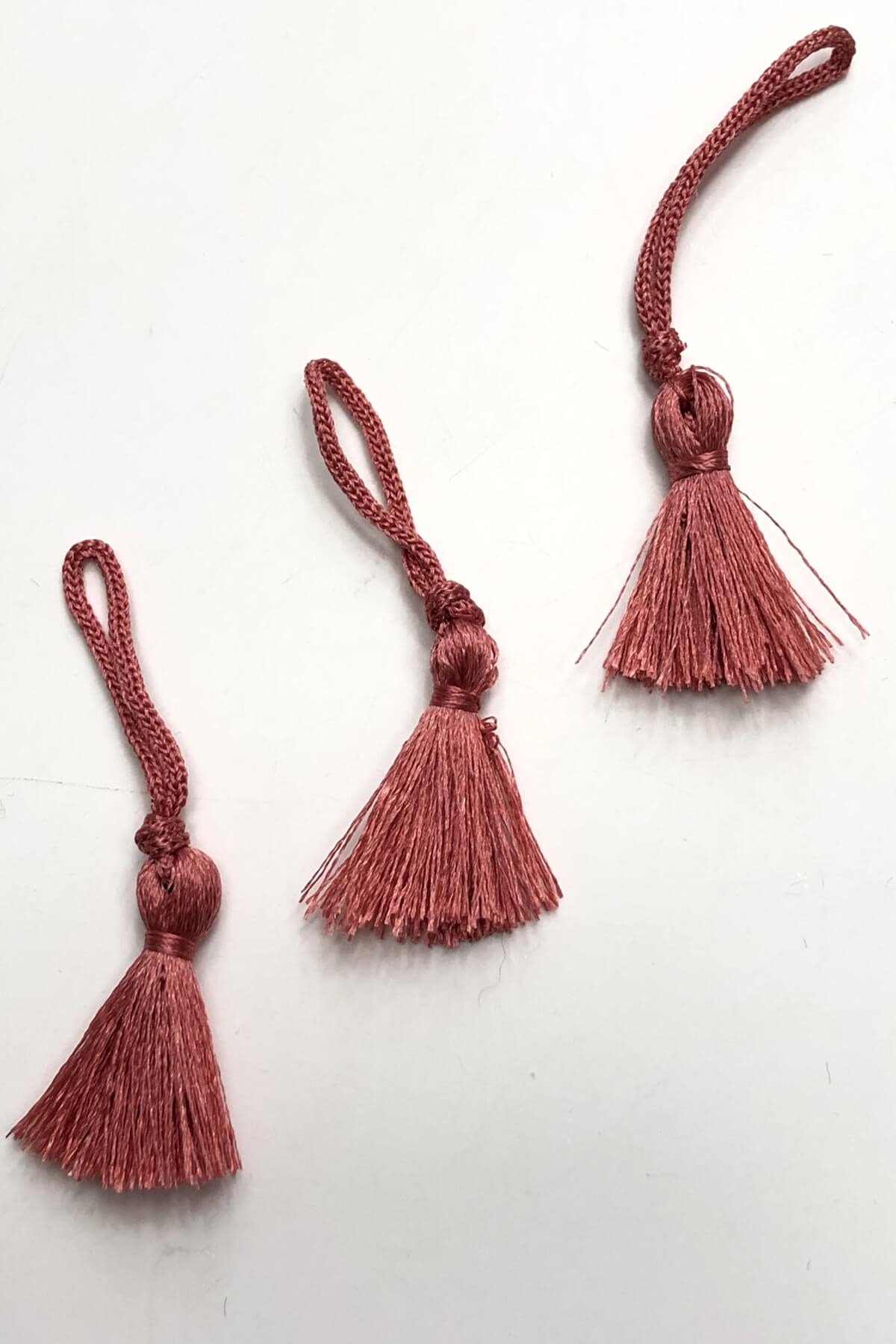 Nar Çiçegi Tekli Püskül 4 cm (10 adet)-TPS-1051