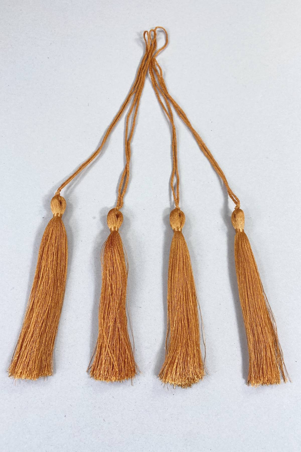 Turuncu Uzun Kep Süsleme Püskülü Boy 20 Cm-TPS-1289