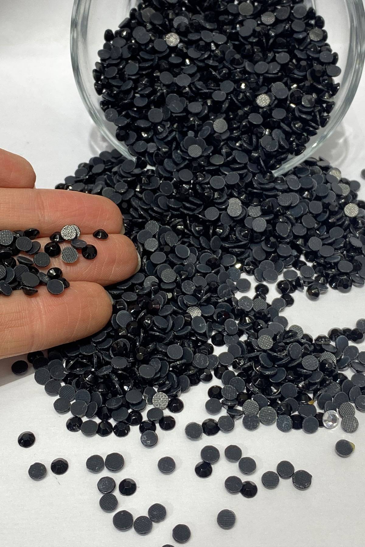 Ütü İle Yapıştırma Taş Şiyah Ss20 5 Mm 25 Gram-UYT-18