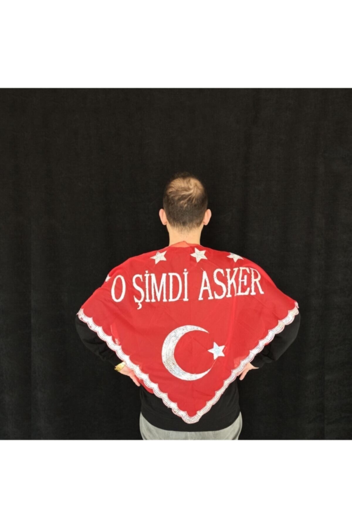 Asker Şalı O Şimdi Asker Yazılı Şal – Magnet, Hediyelik, Süs Aksesuarı